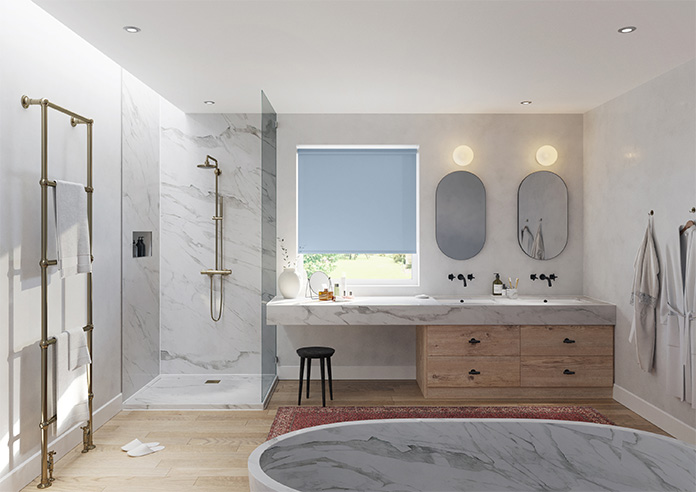 Roma, Horizon Blue - Twist&Fit Roller Blind - Image 8